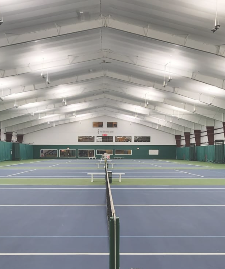 Tennis courts at Five Star Tennis Center